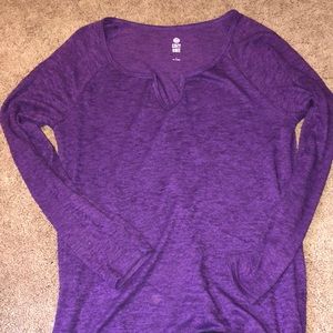 Long sleeved knitted top